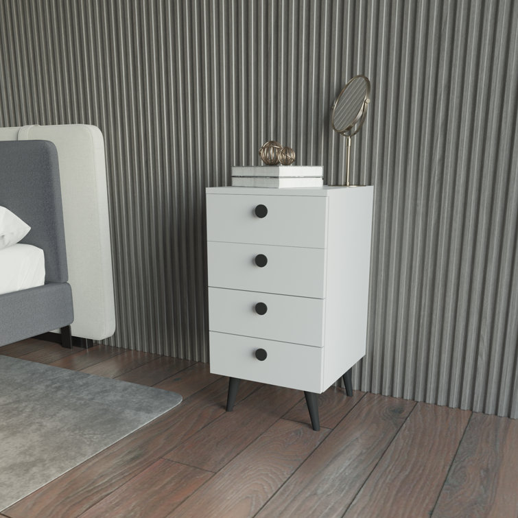 Oliver Gilstrap Manufactured Wood Bedside Table Wayfair.co.uk